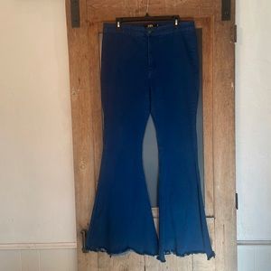 Lucky & Blessed Sexy High Rise Flare Pants